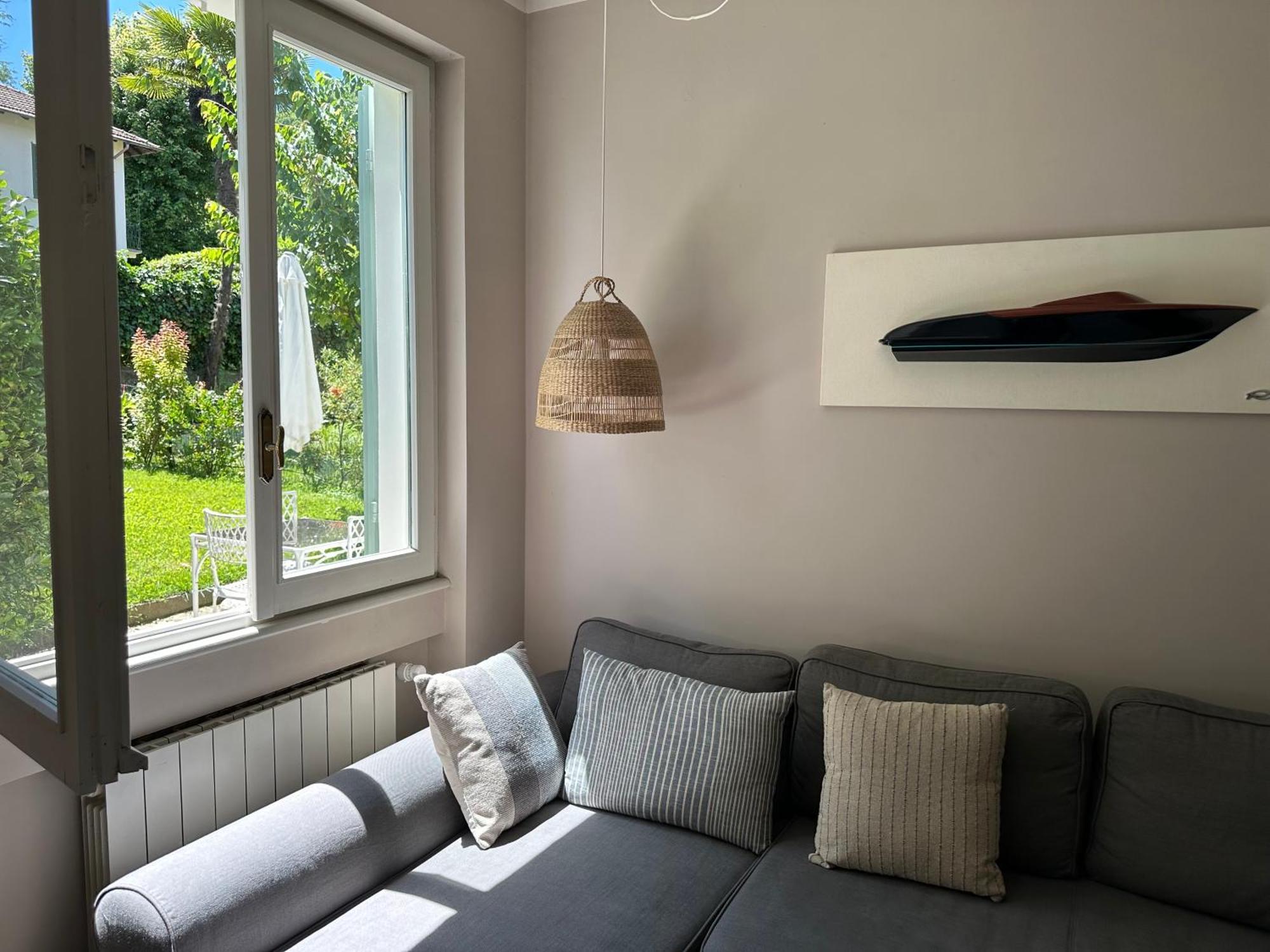 Casa Del Custode: Renovated Flat With Garden In A Villa Near The Lake Stresa Kültér fotó