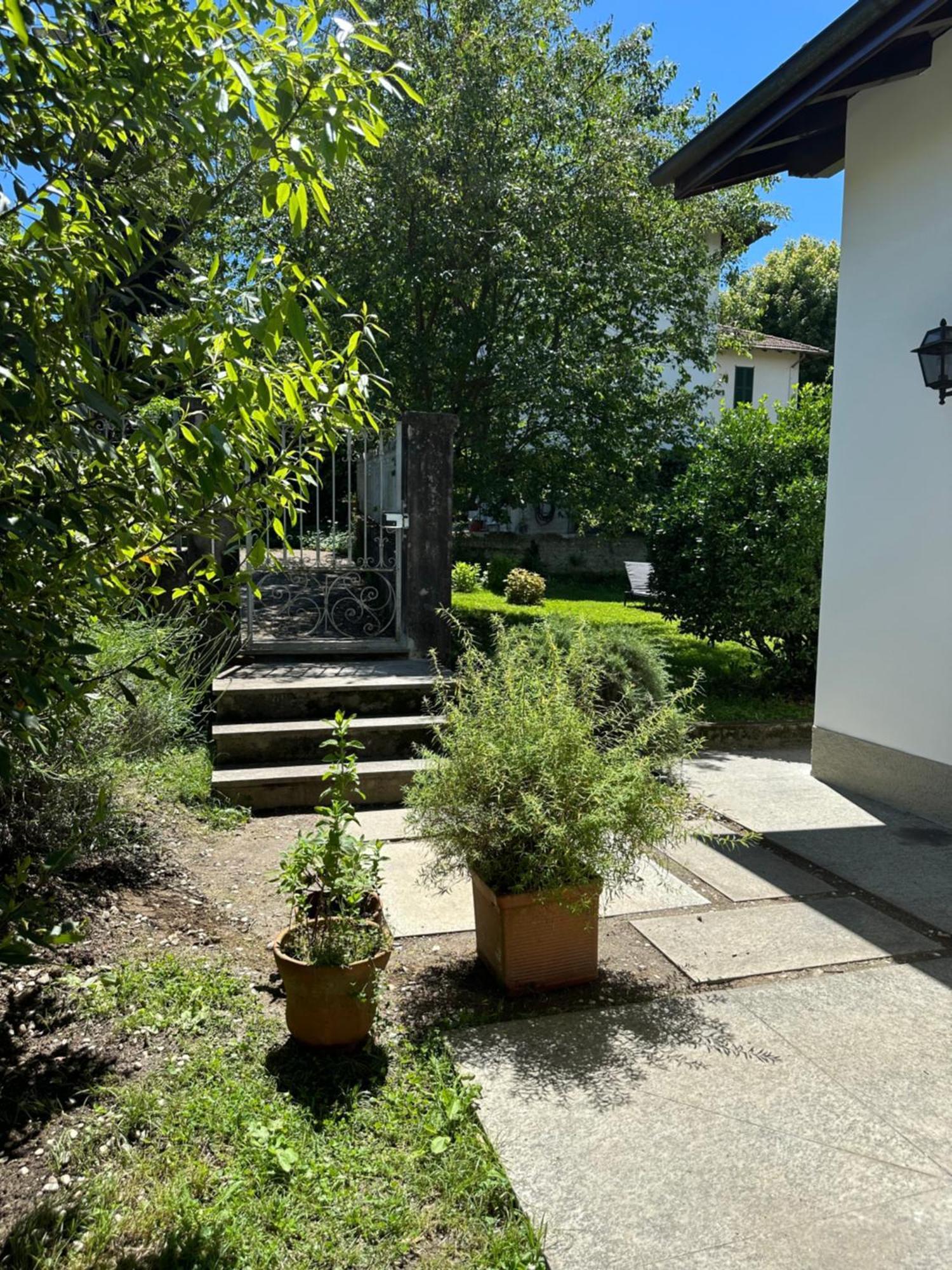 Casa Del Custode: Renovated Flat With Garden In A Villa Near The Lake Stresa Kültér fotó